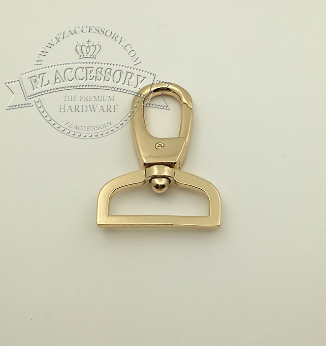 DF_A632_1.2inch Light Gold Color Dog Hook